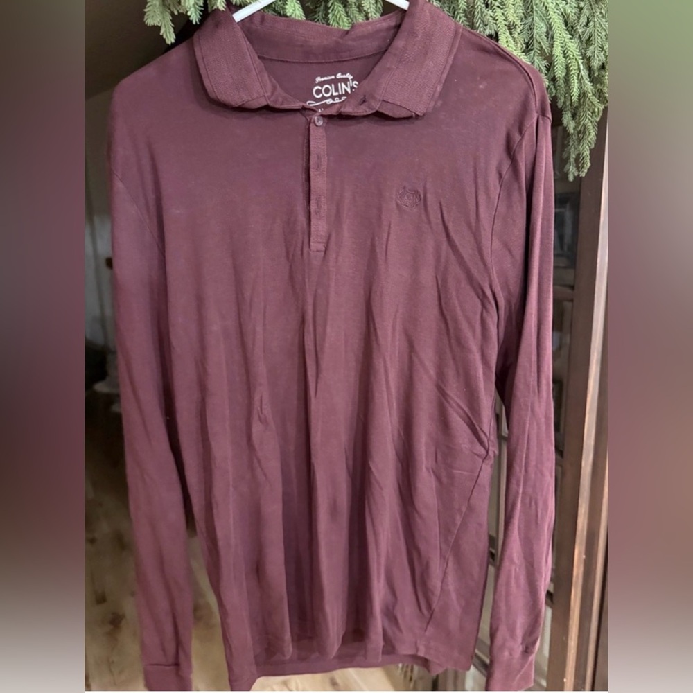 Men's Maroon Polo Shirt